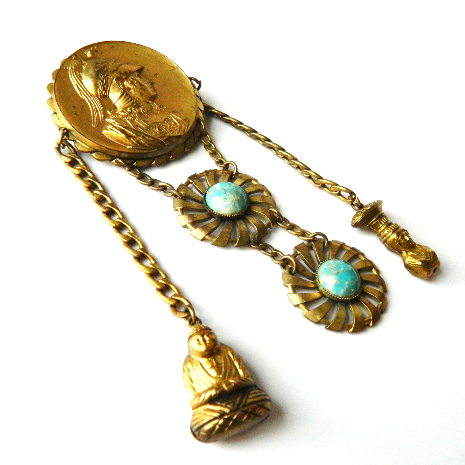 Herman Pomerantz brooch