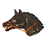 horse head brooch