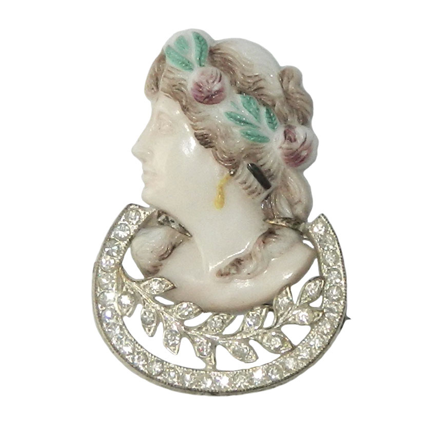 Art Nouveau brooch