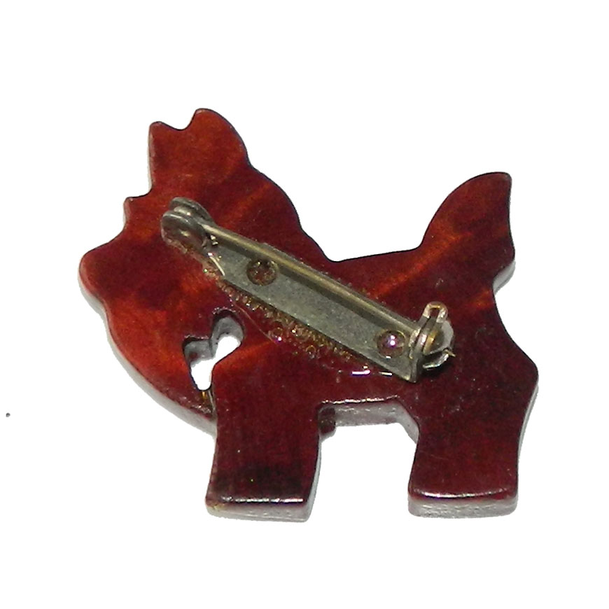Califonia Redwood souvenir brooch