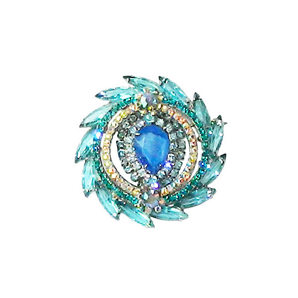 Juliana rhinestone brooch
