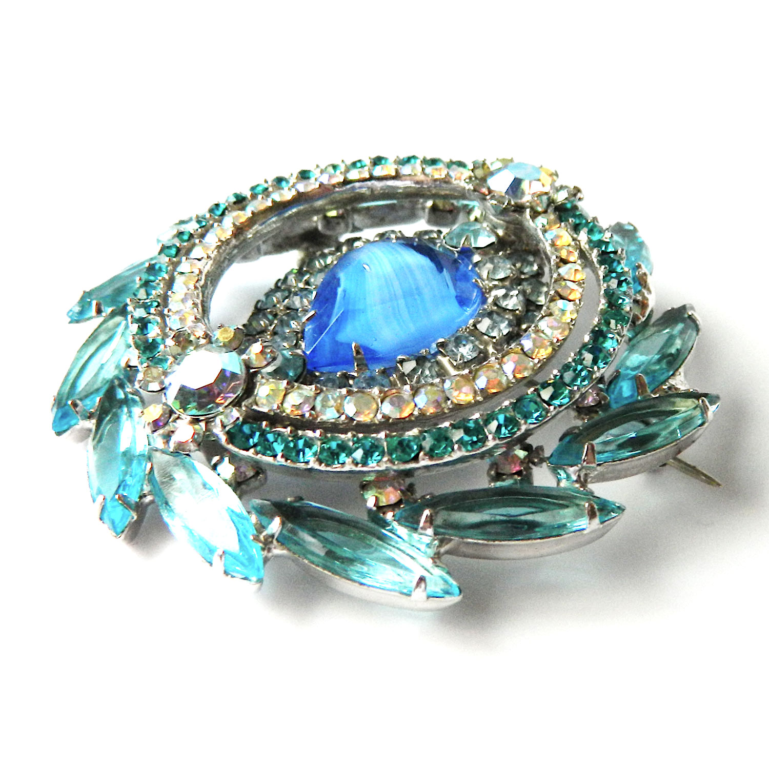 Juliana rhinestone brooch