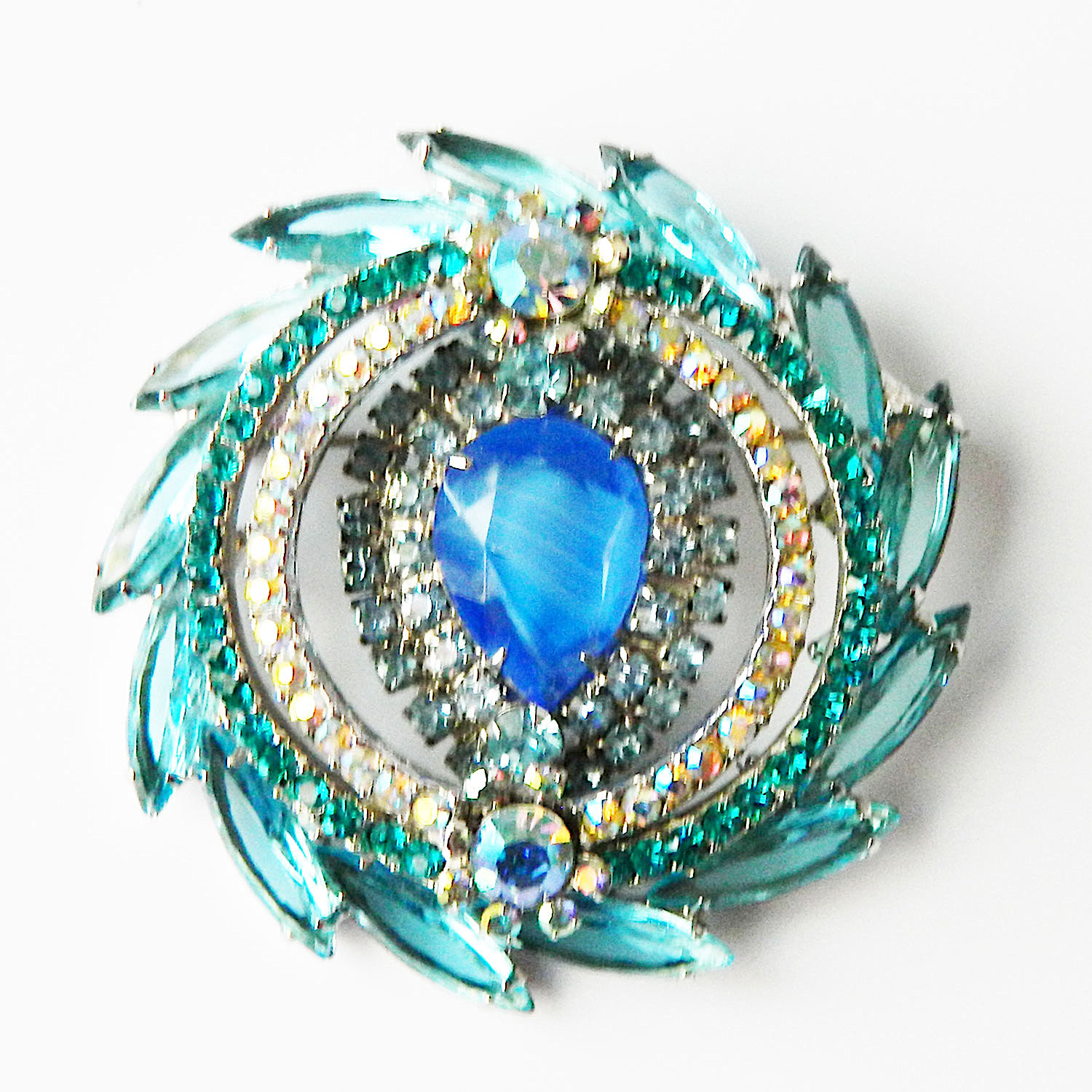 Juliana rhinestone brooch