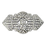 1930s Art Deco rhinestone brooch