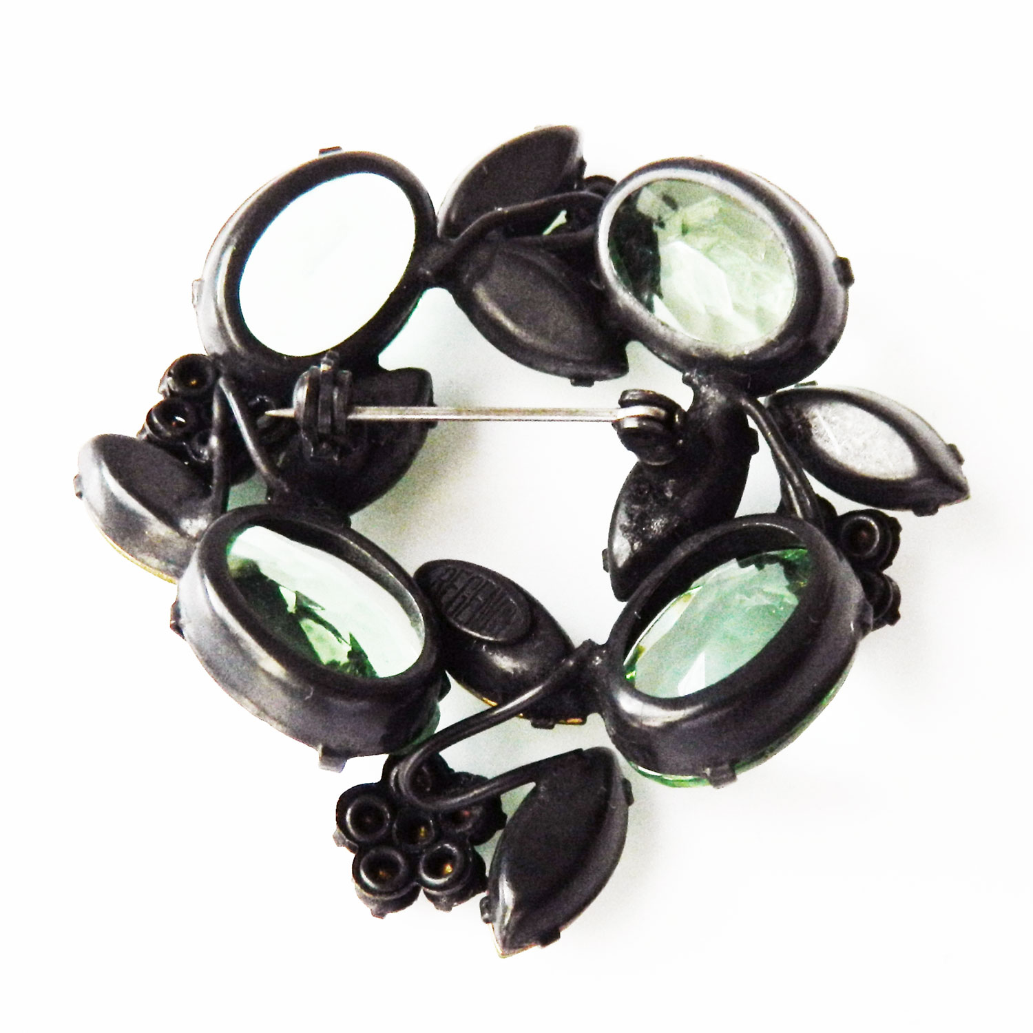 Regency rhinestone brooch