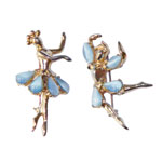 Trifari figural brooch set