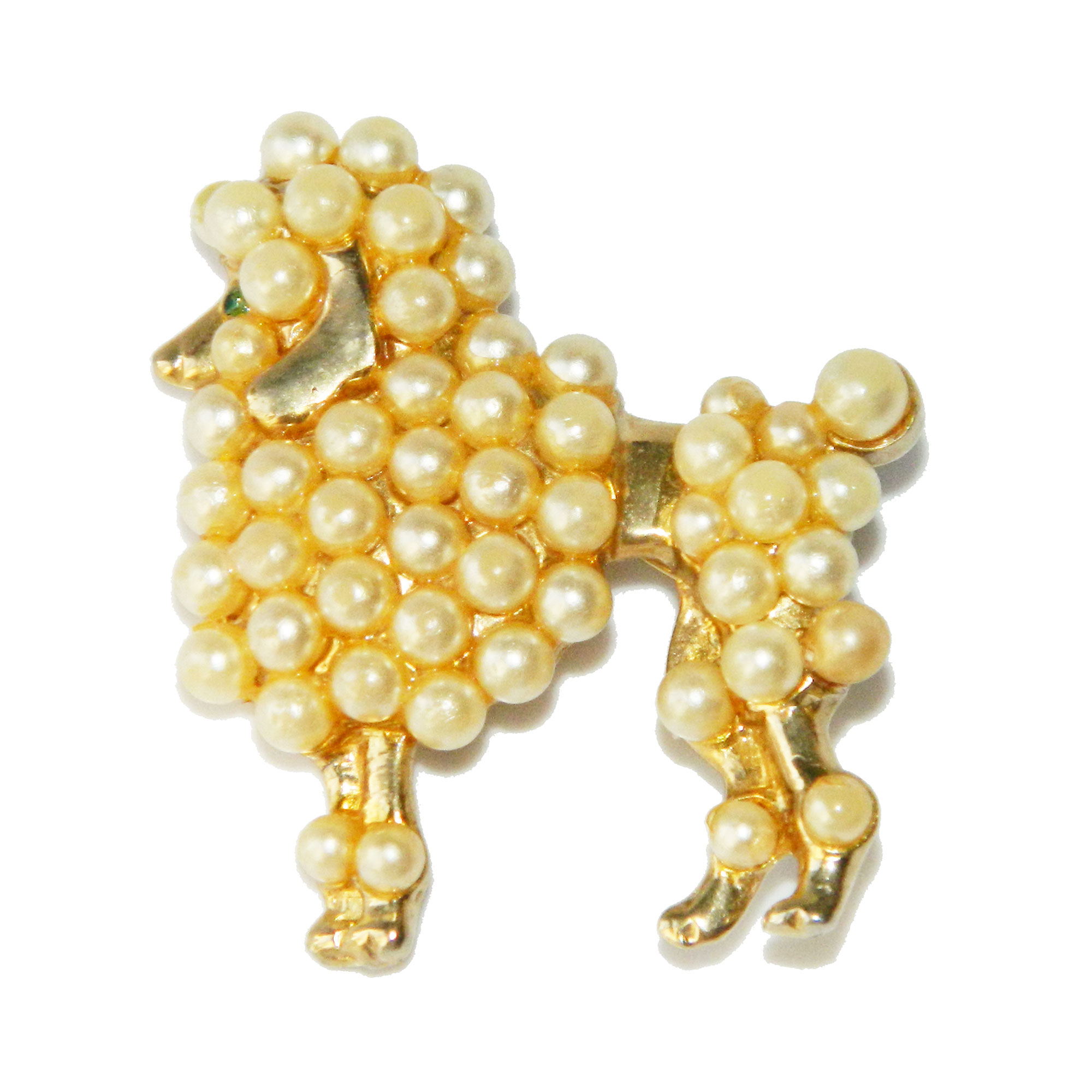 Ernest Steiner poodle brooch