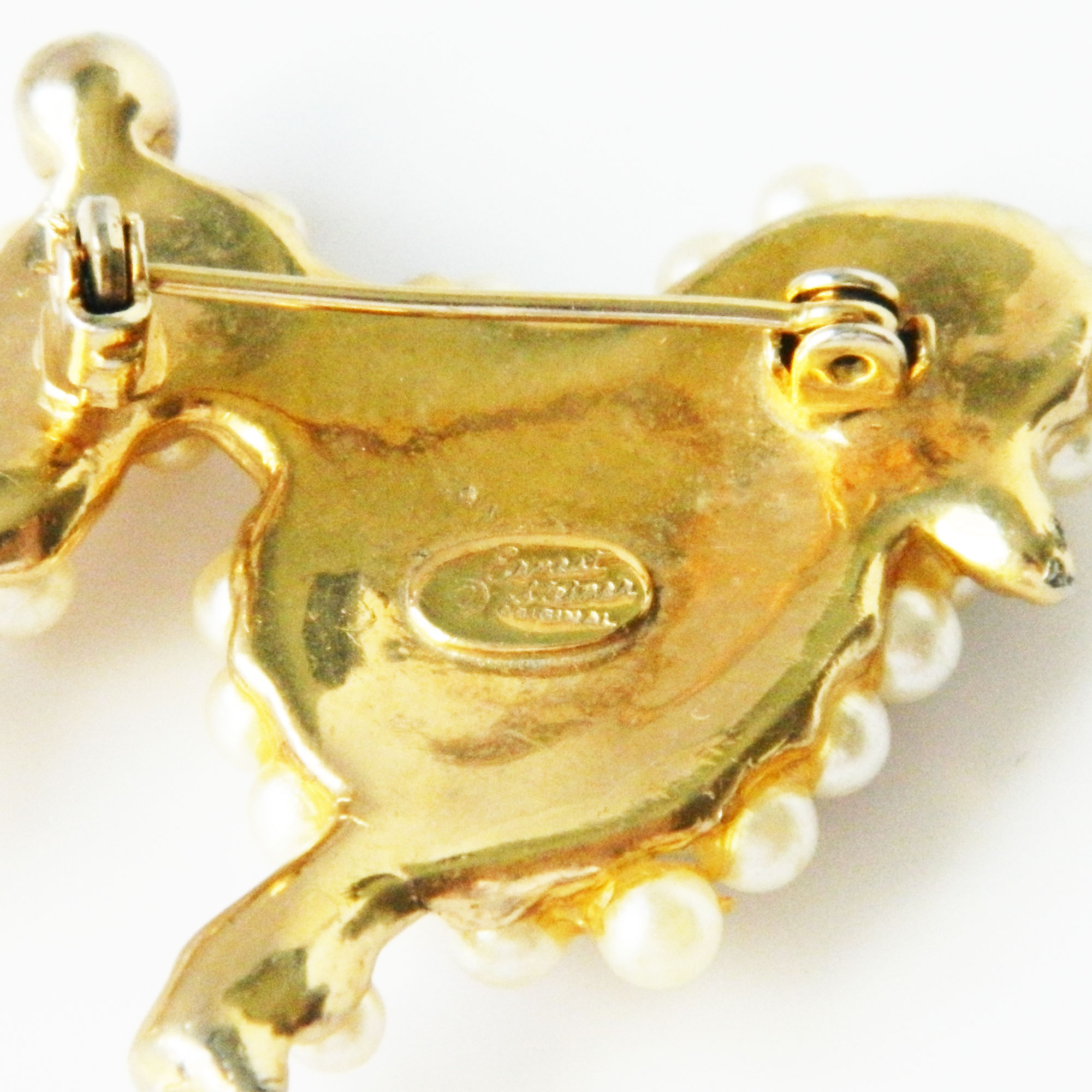 Ernest Steiner poodle brooch
