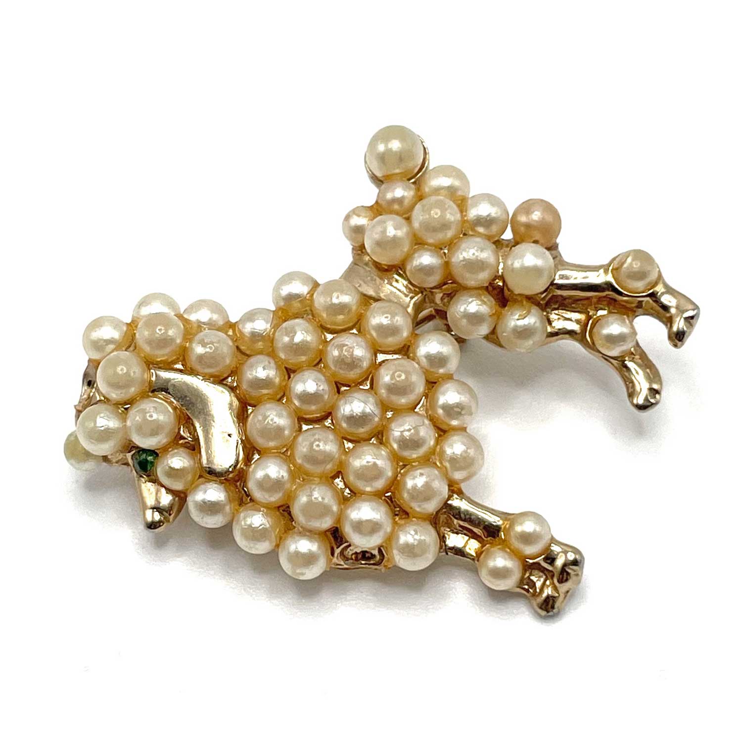 Ernest Steiner poodle brooch