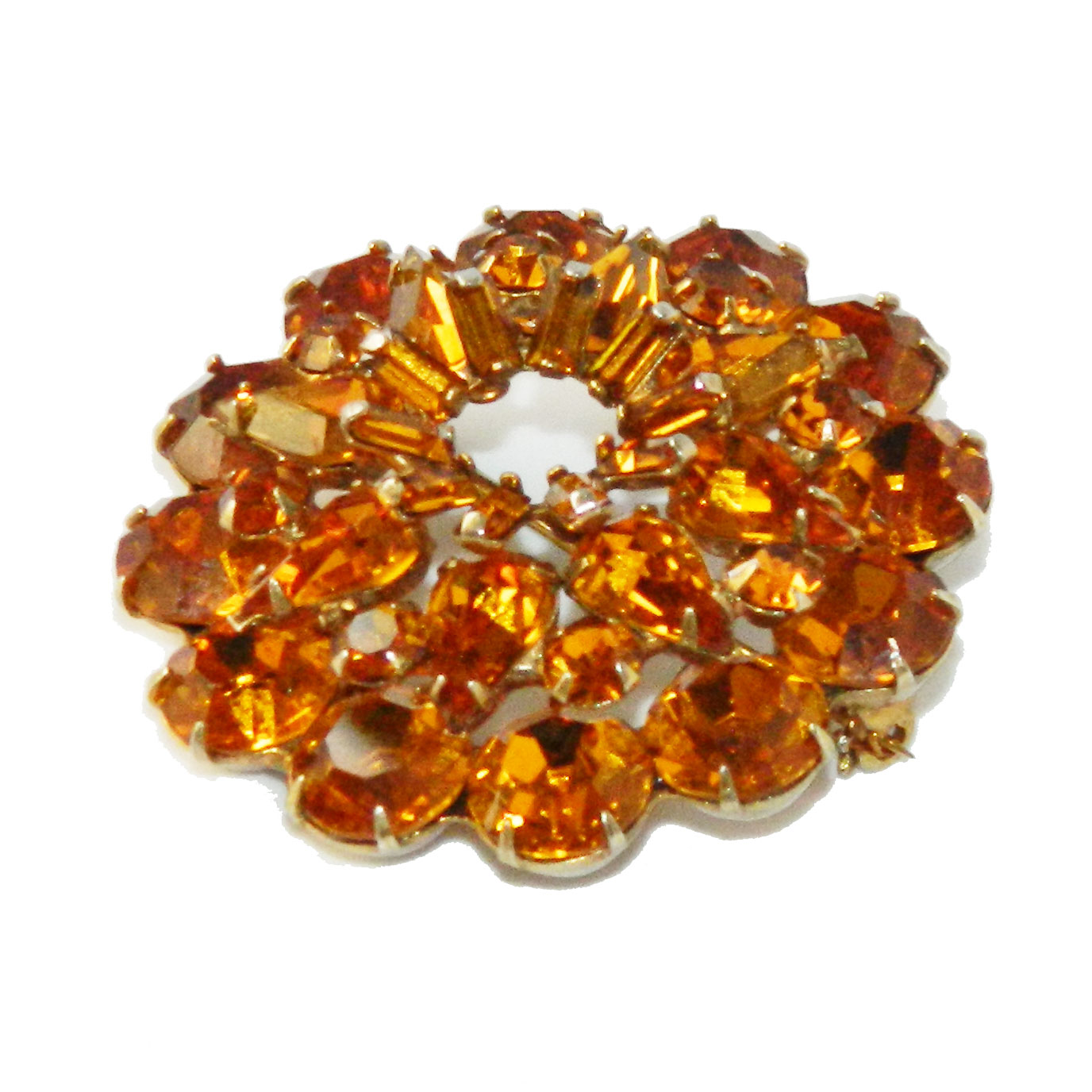 Weiss rhinestone brooch
