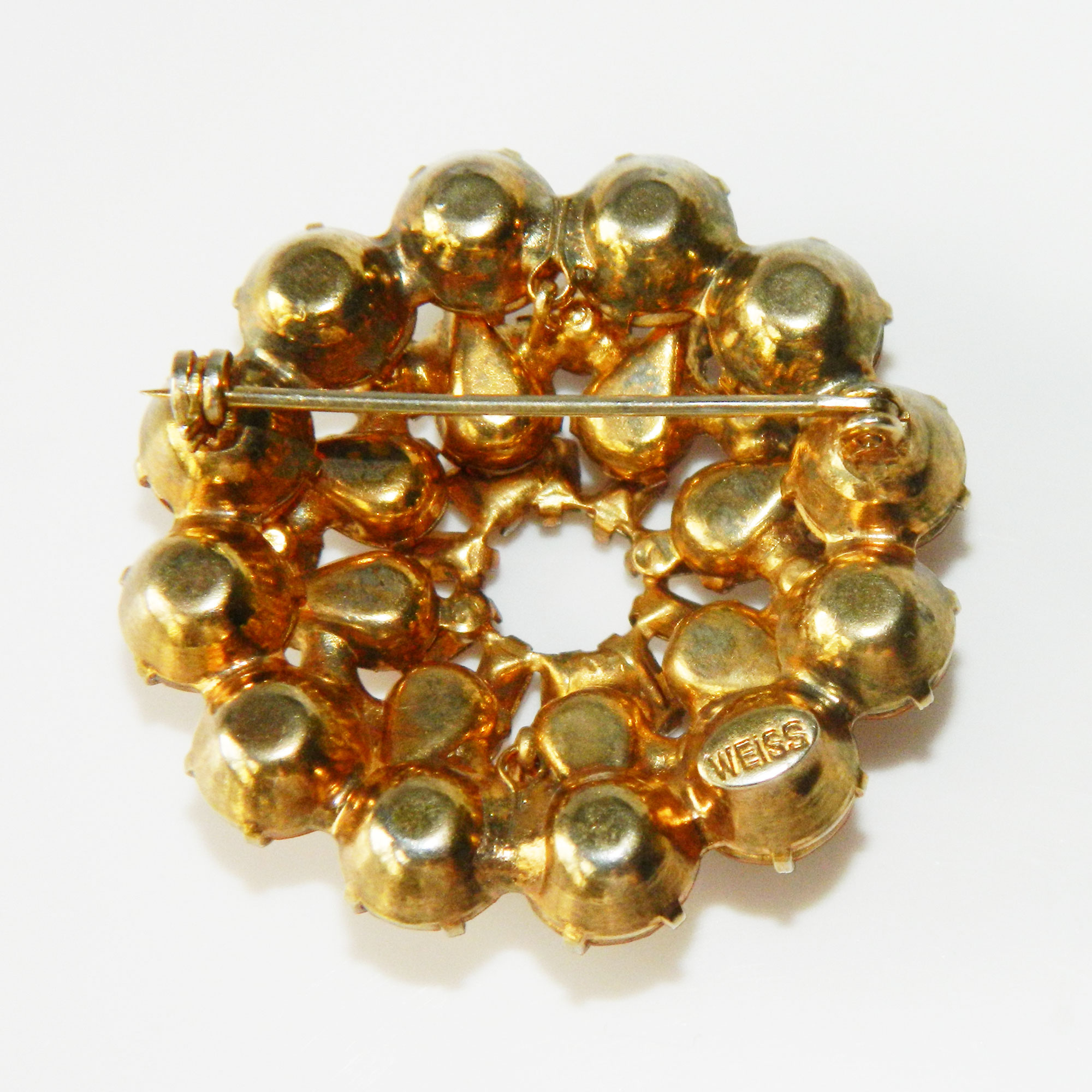 Weiss rhinestone brooch