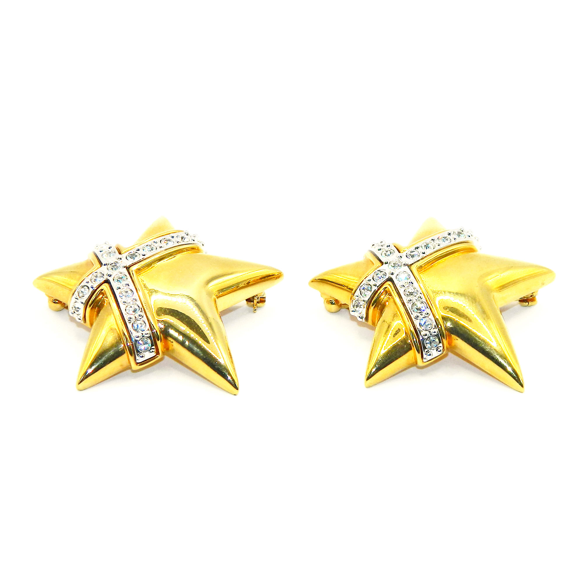 Joan Rivers star brooch set
