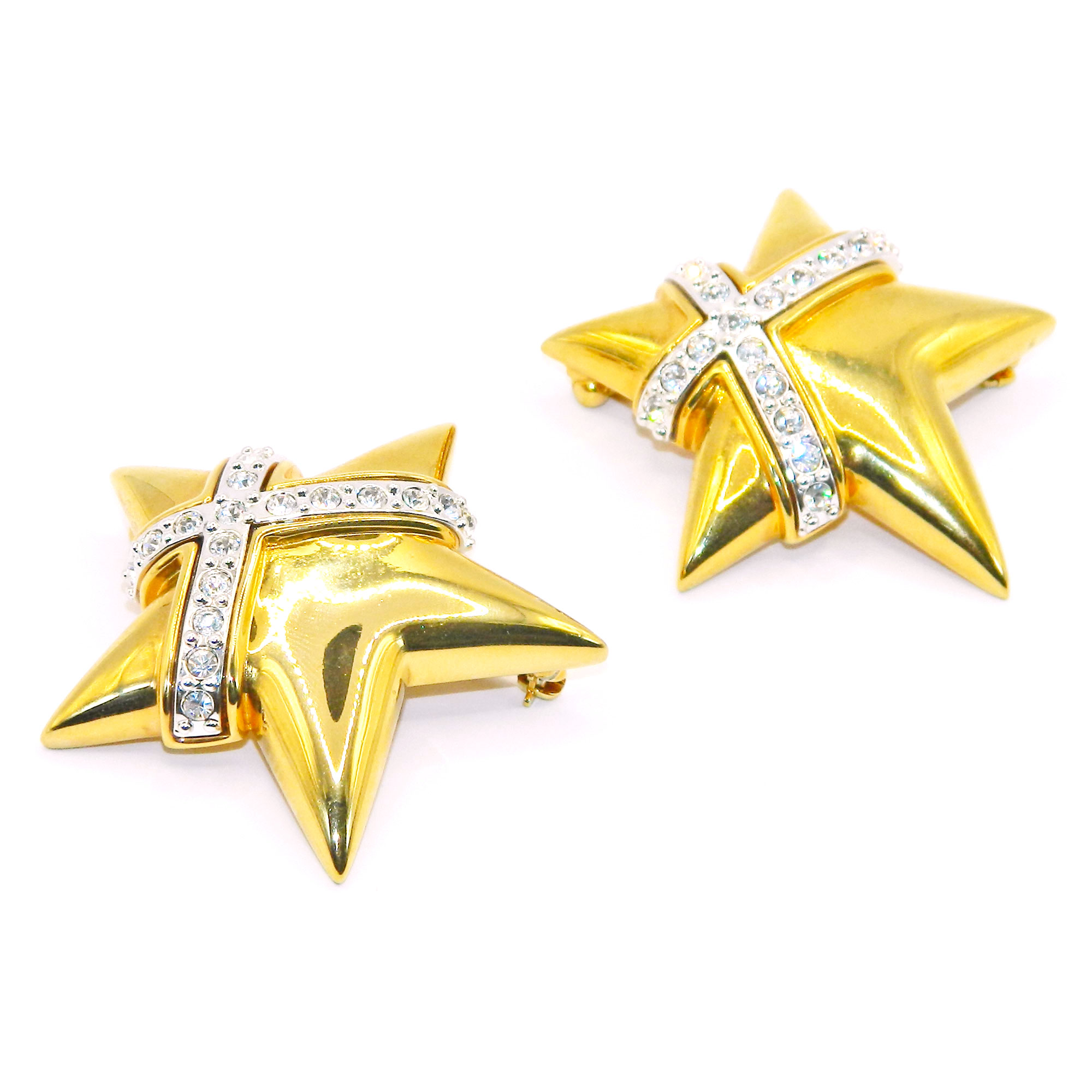 Joan Rivers star brooch set