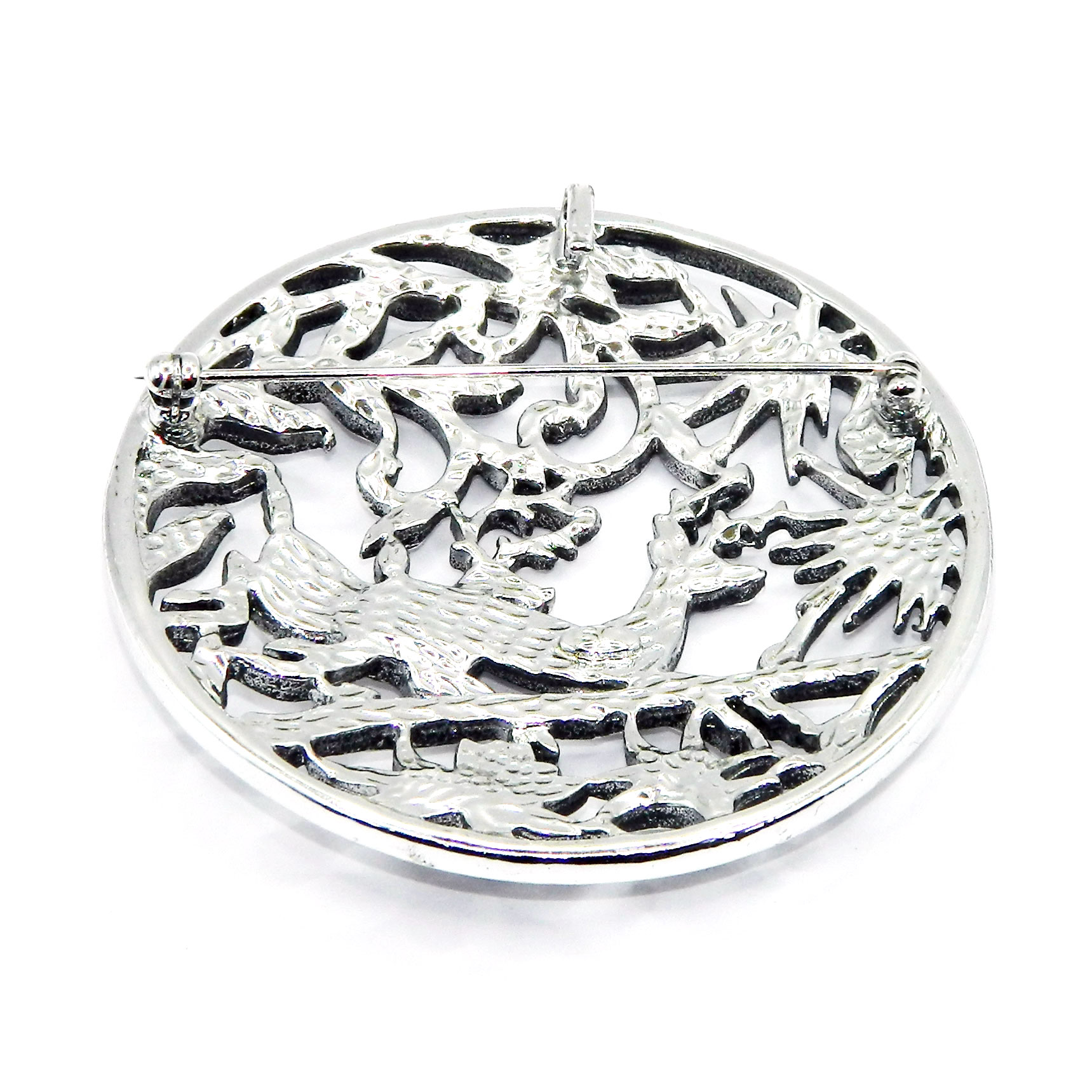 Reindeer brooch by Sarah Coventry
