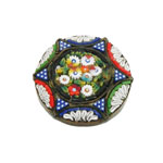 Antique micro mosaic brooch