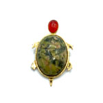 Bojar turtle brooch