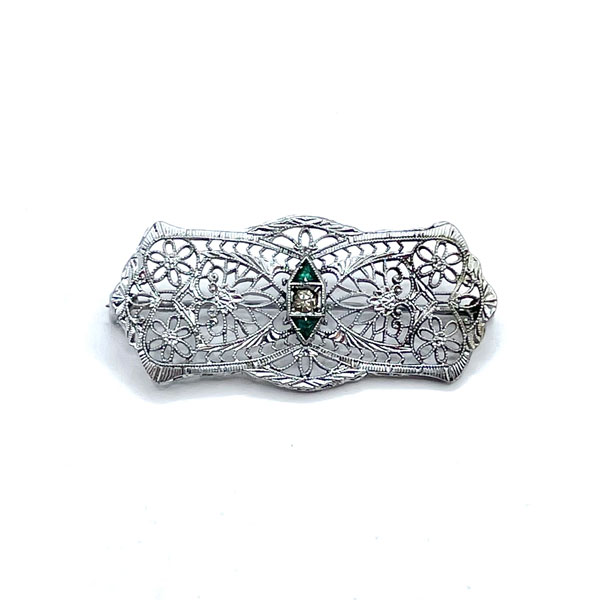 1920s Art Deco Brooch