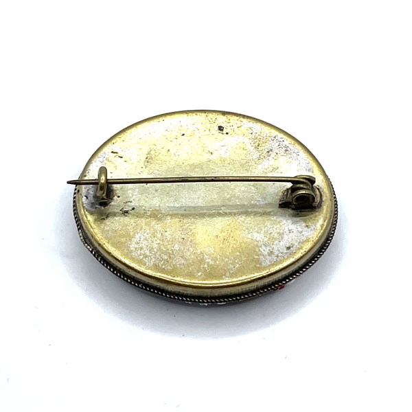 Antique Micro Mosaic Brooch