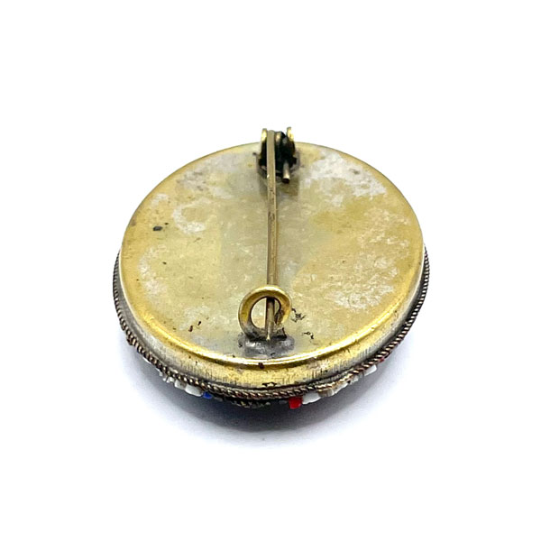 Antique Micro Mosaic Brooch