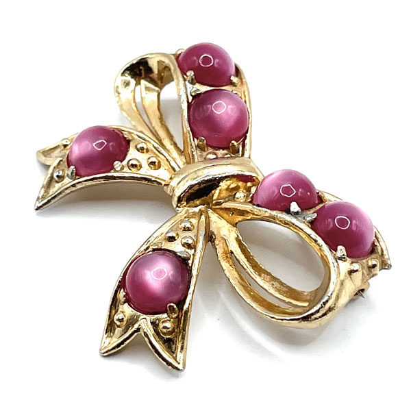 1940s Coro Bow Brooch