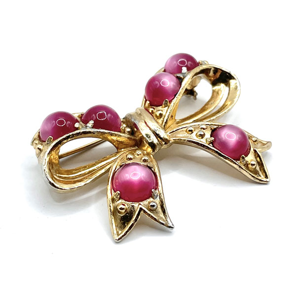 1940s Coro Bow Brooch