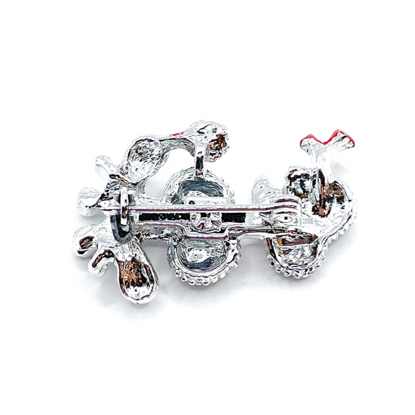 1950s poodle dog brooch