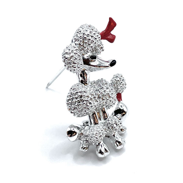 1950s poodle dog brooch