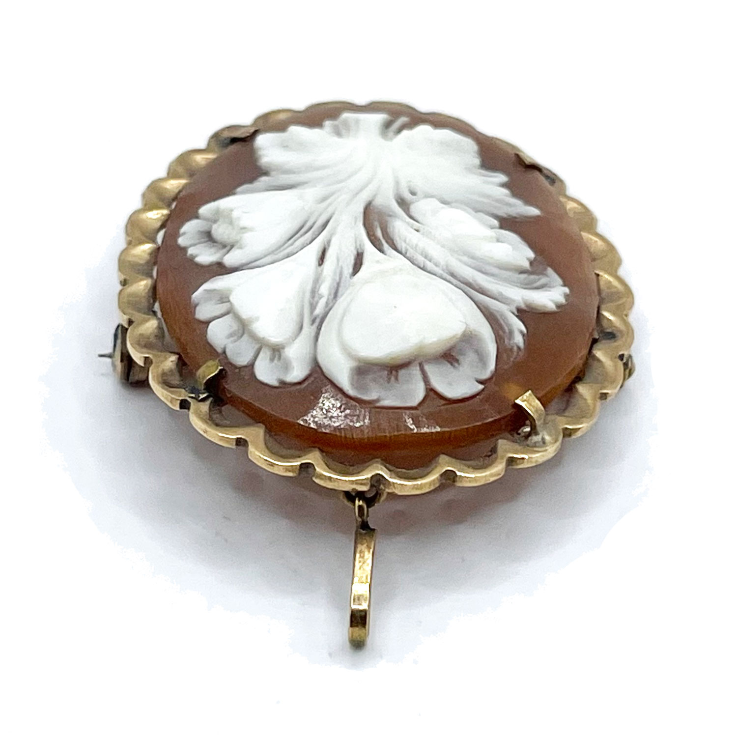 Vintage cameo brooch