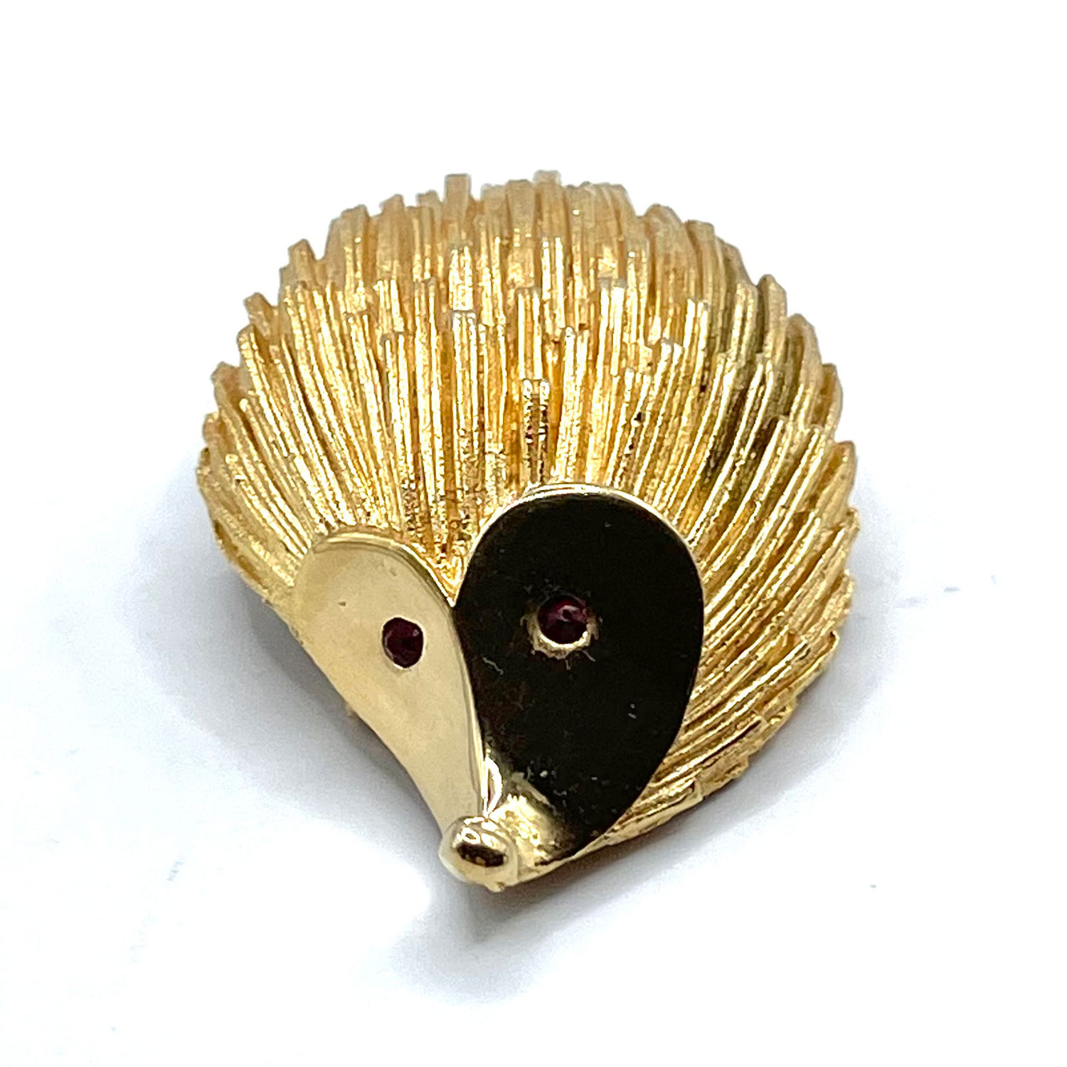 Hedgehog brooch by Sarah Coventry