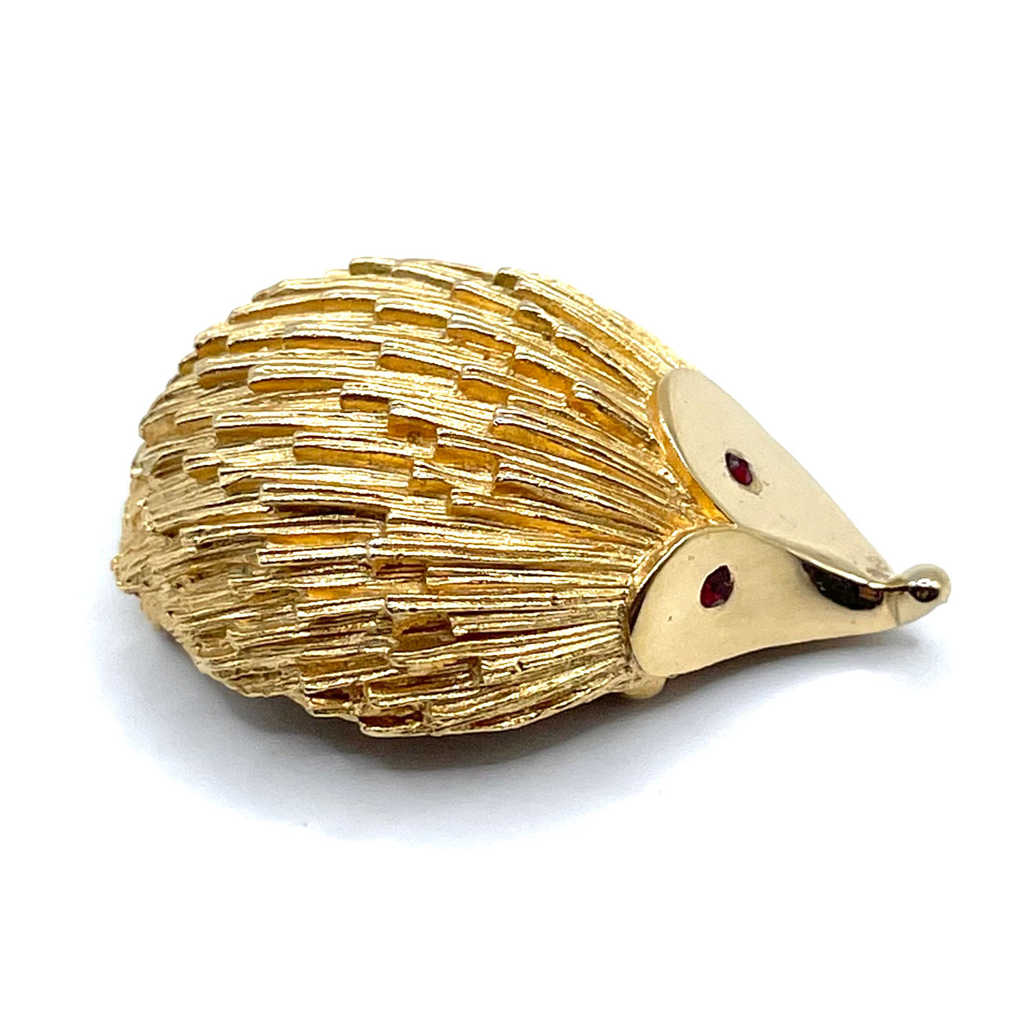 Hedgehog brooch by Sarah Coventry