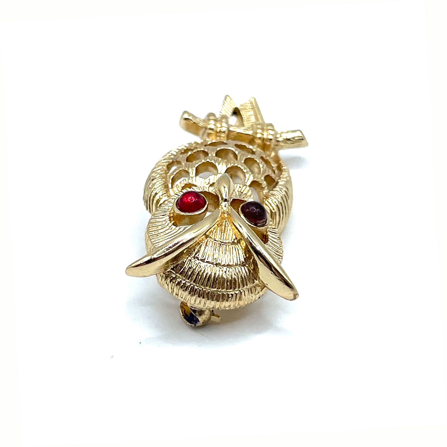 Avon owl brooch