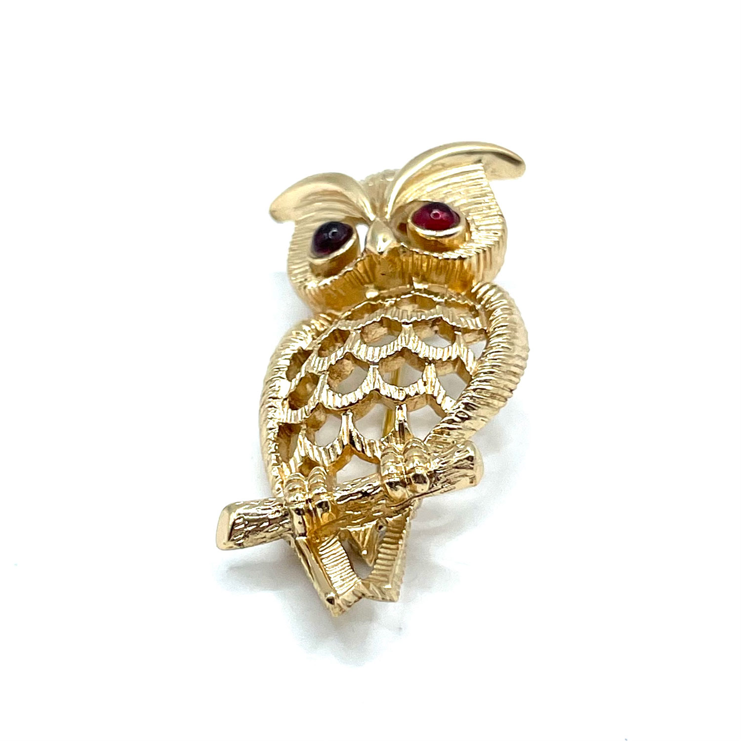 Avon owl brooch