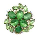 Juliana rhinestone brooch