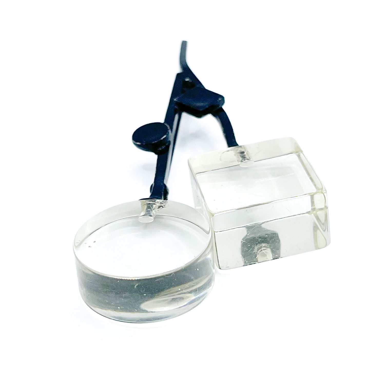 Plastic Flower Brooch