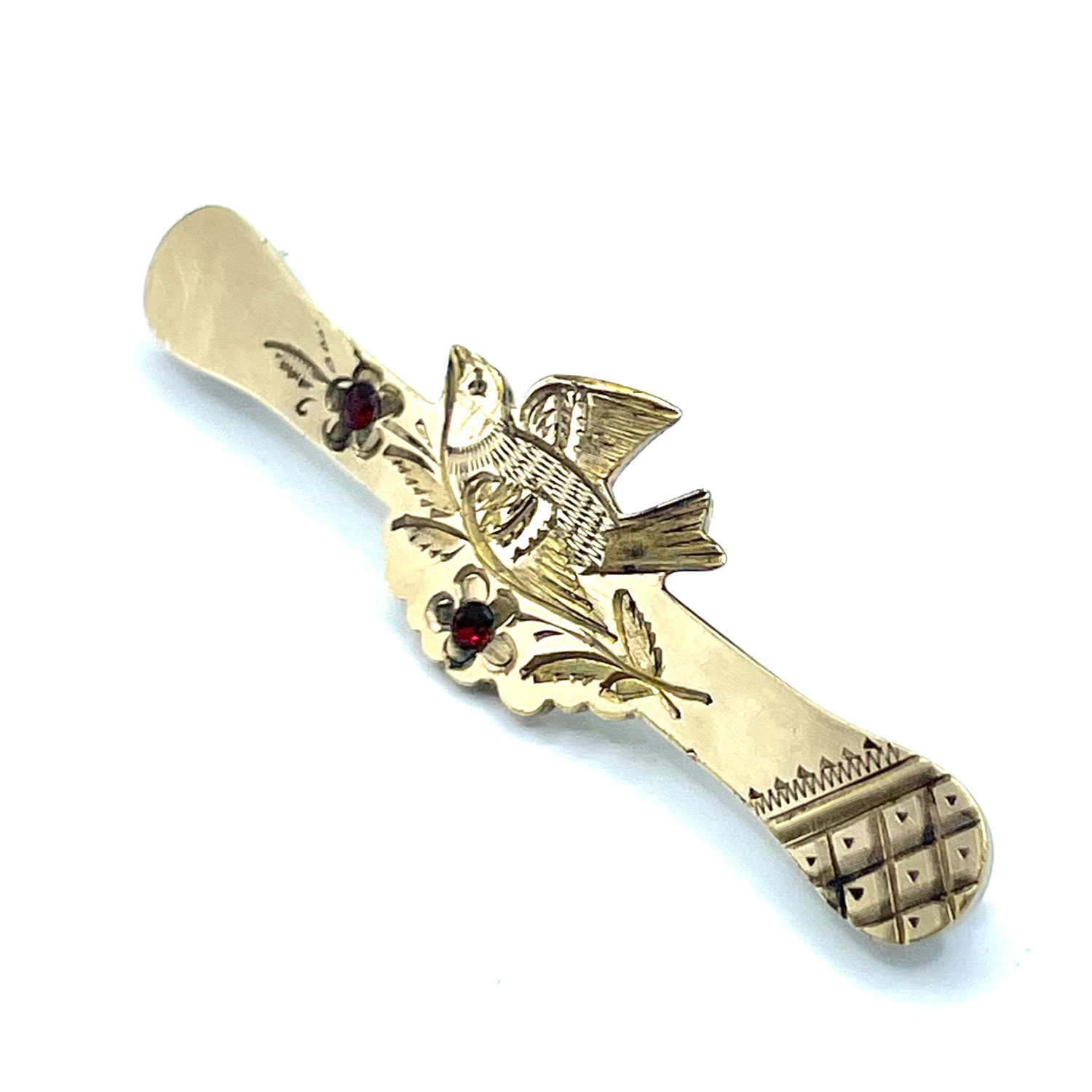 Victorian gold filled bar pin