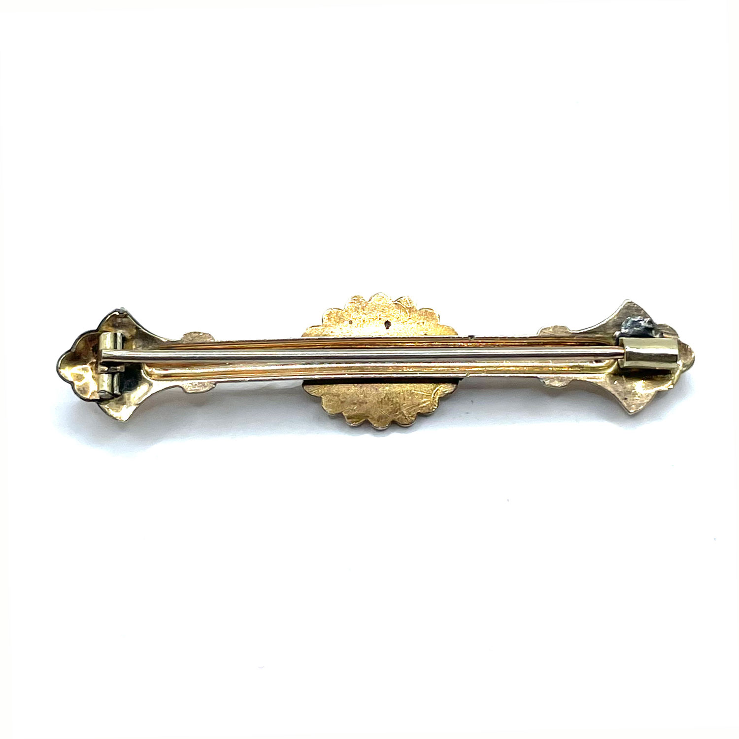 Victorian gold filled bar pin