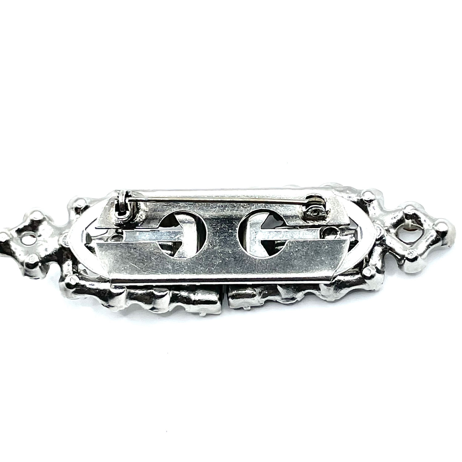 1980s Delizza and Elster Duette Brooch Clip