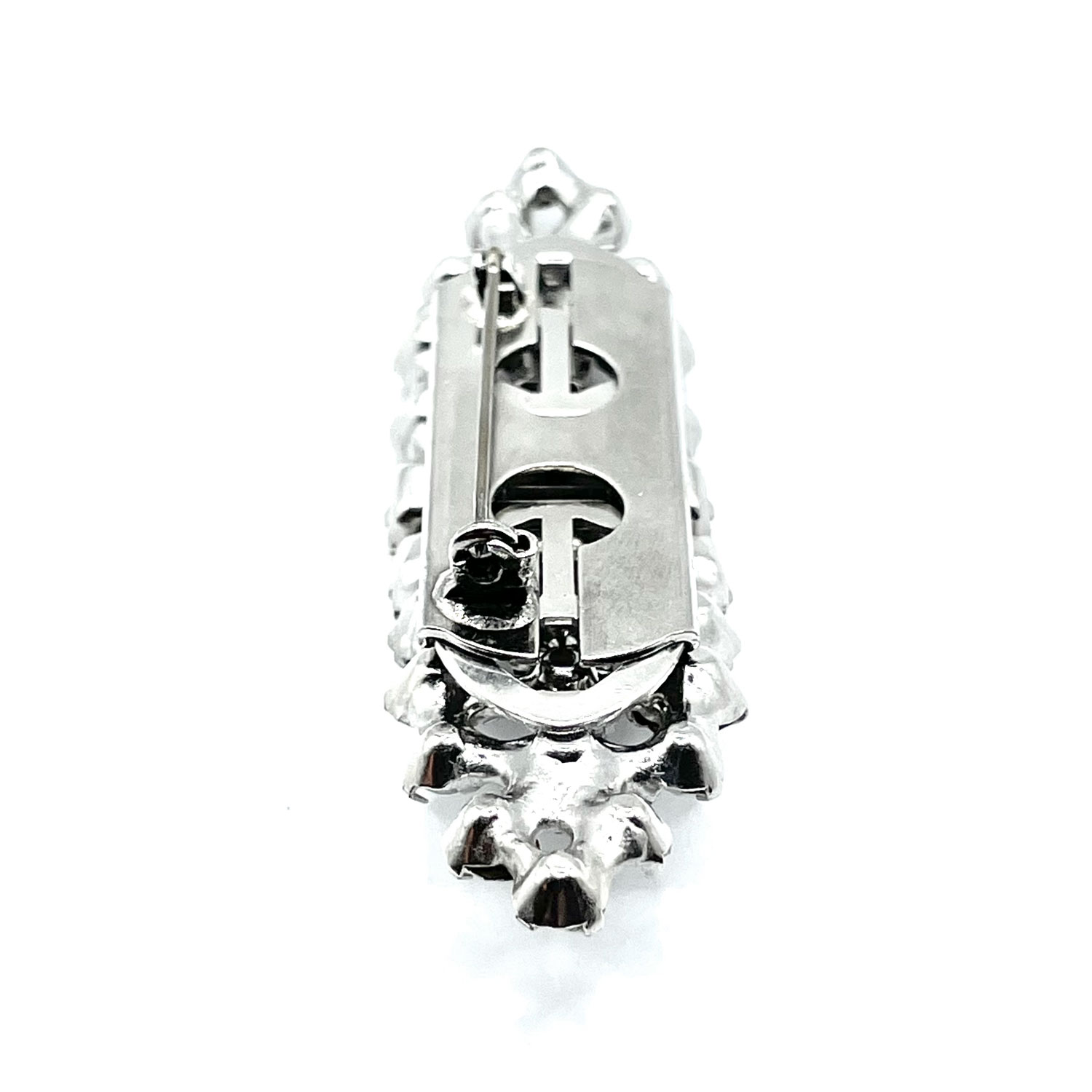 1980s Julana rhinestone brooch