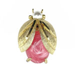 BSK ladybug pin