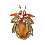 Juliana bug brooch