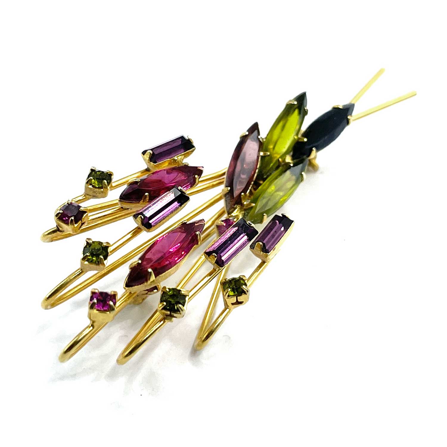Deliza and Elster Juliana rhinestone pin