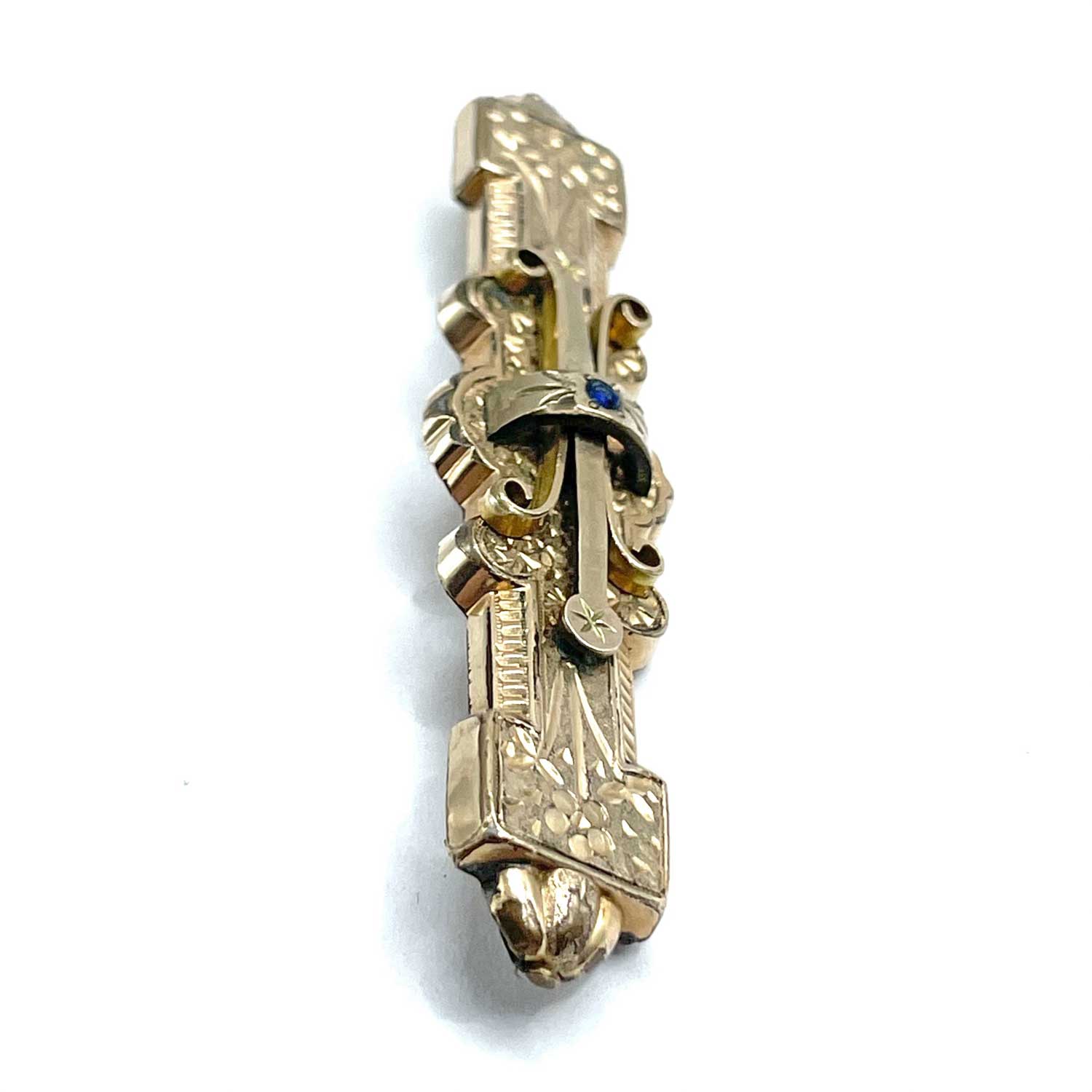 antique bar pin