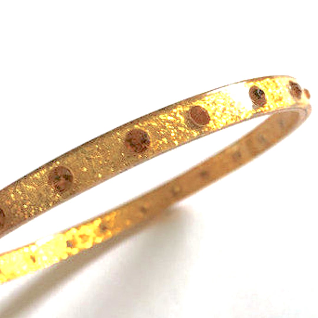 celluloid sparkle bangle