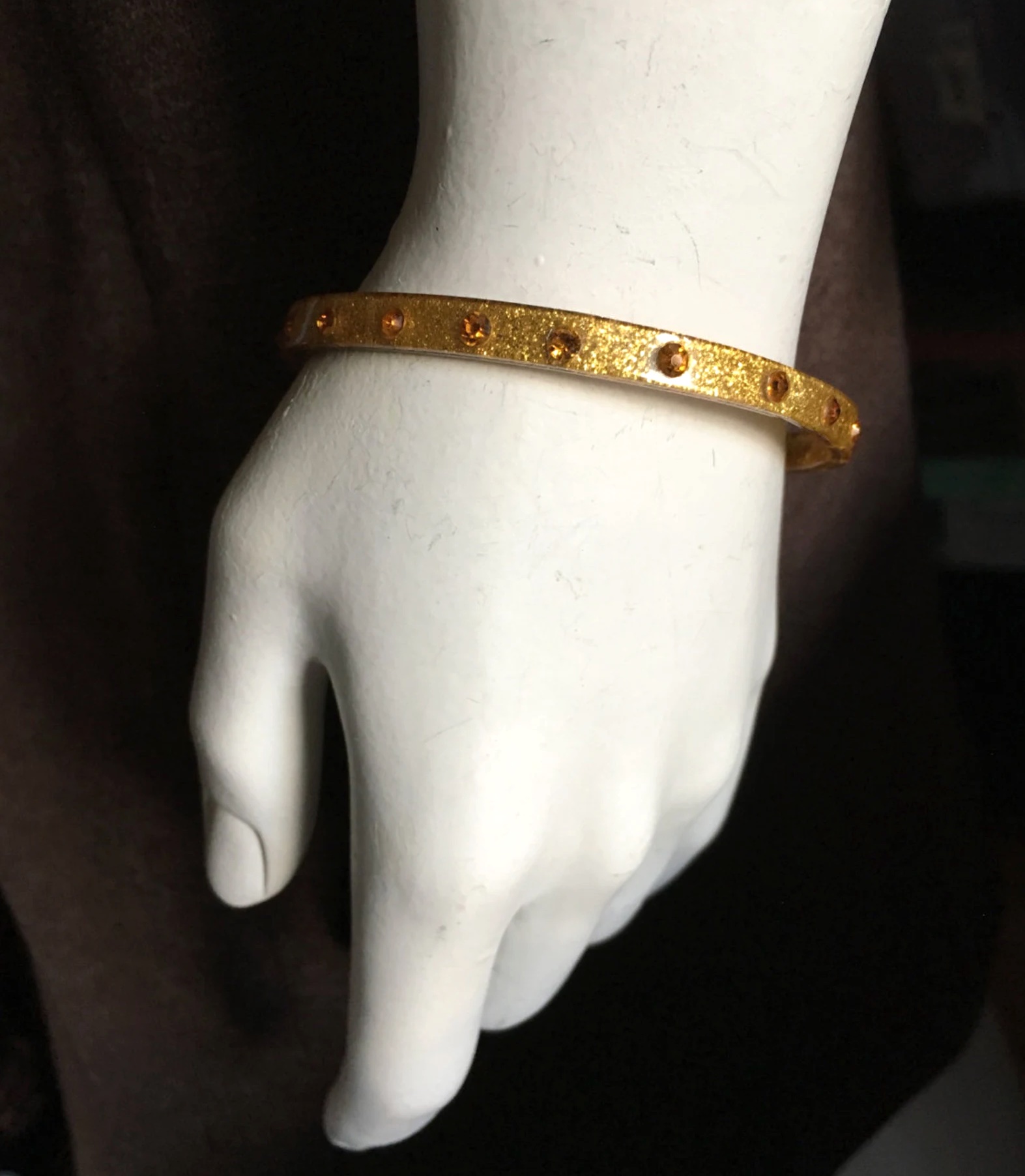 celluloid sparkle bangle