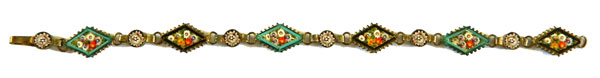 Italian micromosaic bracelet