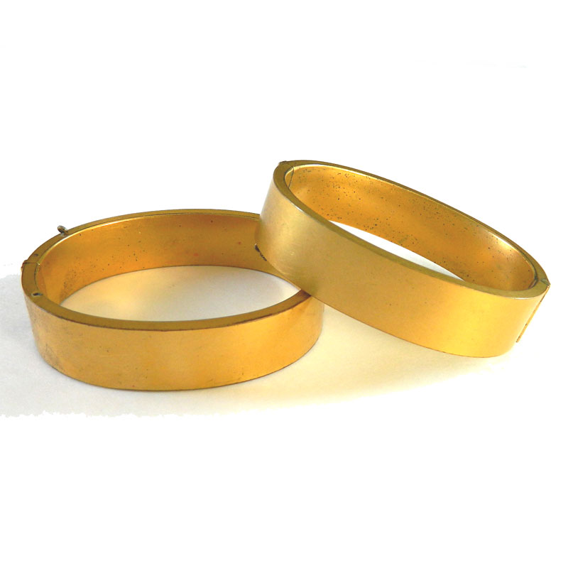 Antique gold filled bangle bracelet