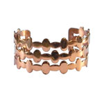 Renoir copper cuff bracelet