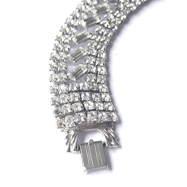 1950's rhinestone bracelet