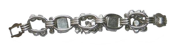 vintage Julaina rhinestone bracelet