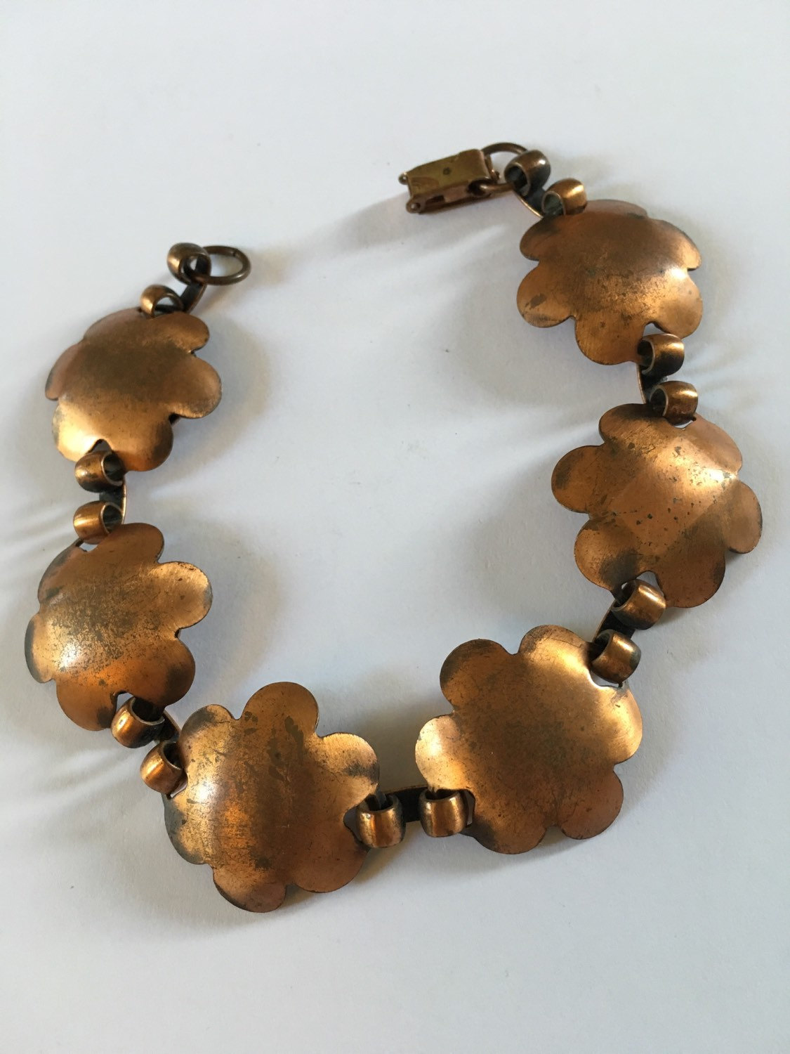 vintage copper bracelet